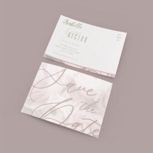 Pioenen Save the Date Sjabloon