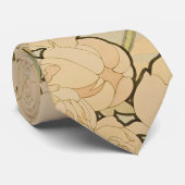 Pioenen van Alphonse Mucha, Art Nouveau Stropdas (Opgerold)