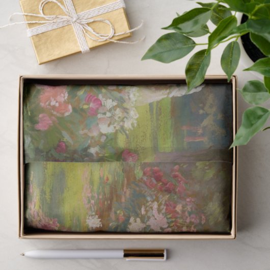 Pioenen van Matilda Browne Tissuepapier (Geschenk)