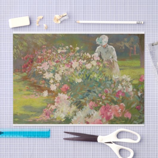 Pioenen van Matilda Browne Tissuepapier (Craft)