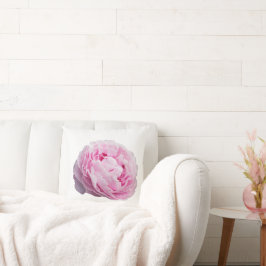 Pioenenbloesem Roos voor bloem- en tuinliefhebber Kussen