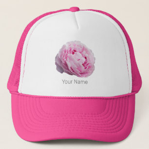 Pioenenbloesem Roos voor bloem- en tuinliefhebber Trucker Pet