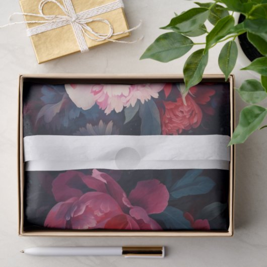 Pioenenkunst voor Decoupage Tissuepapier (Geschenk)