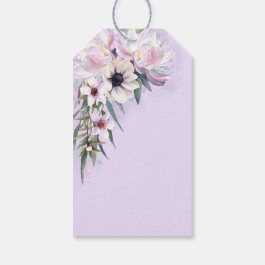 Pioenentuin beste wensen met knuffels en kusjes cadeaulabel (Achterkant)