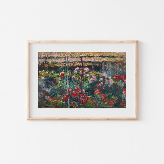 Pioenentuin | Claude Monet Poster