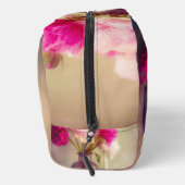 pioenroos boeket in glazen vazen toilettasje (Rechts)