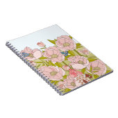 Pioenroos fee huis notitieboek (Rechterzijde)