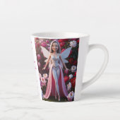 Pioenroos Fee Latte Mok (Rechts)