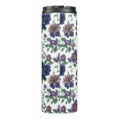 Pioenroos floral thermale droogtrommel met monogra thermosbeker (Achterkant)