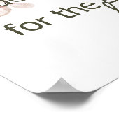 Pioenroze Bourgondië raden hoeveel kussen spel Poster (Hoek)