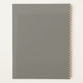 Pioenrozen Briefpapier Planner (Achterkant)