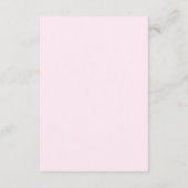 Pioenrozen en Anemonen Wensen voor Bruid en Bruide Advieskaart (Achterkant)