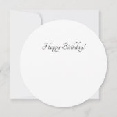 Pioenrozen en Textiel Kaart (Achterkant)