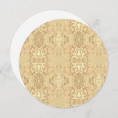 Pioenrozen en Textiel Kaart (Voorkant / Achterkant)