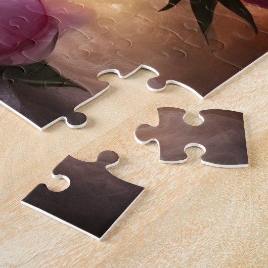 Pioenrozen Legpuzzel (Zijkant)