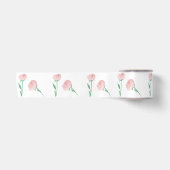 Pioenrozen Leuk Licht Roze Satijnen Lint (Voorkant)