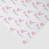 Pioenrozen Leuk Pittig Roze Tissuepapier (Detail)