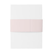  pioenrozen Monogram Bloemenbruiloft Uitnodigingen Wikkel (Achterkant Voorbeeld)