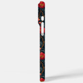 Pioenrozen op maat gemaakte iPhone-hoesje als beda Case-Mate iPhone Case (Achterkant / Links)