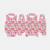 Pioenrozen Print Party Treat Box Bedankdoosjes (Uitgevouwen)