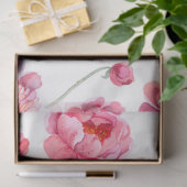 Pioenrozen Serie Design 11 Tissuepapier (Geschenk)