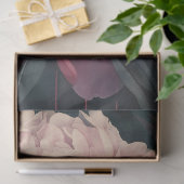 Pioenrozen Serie Design 6 Tissuepapier (Geschenk)