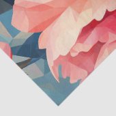 Pioenrozen Serie Ontwerp 9 Tissuepapier (Detail)