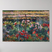 pioentuin | Claude Monet Poster (Voorkant)