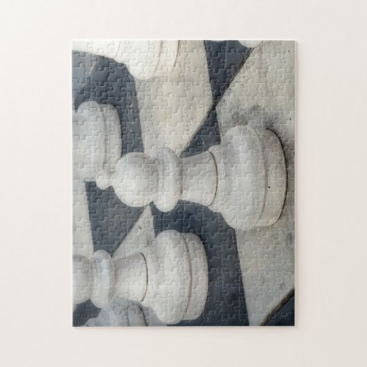 Pion Schaakspel Close-up Puzzel Art Legpuzzel (Verticaal)
