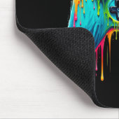 Pion voor gaming gamer grafisch ontwerp muismat (Hoek)