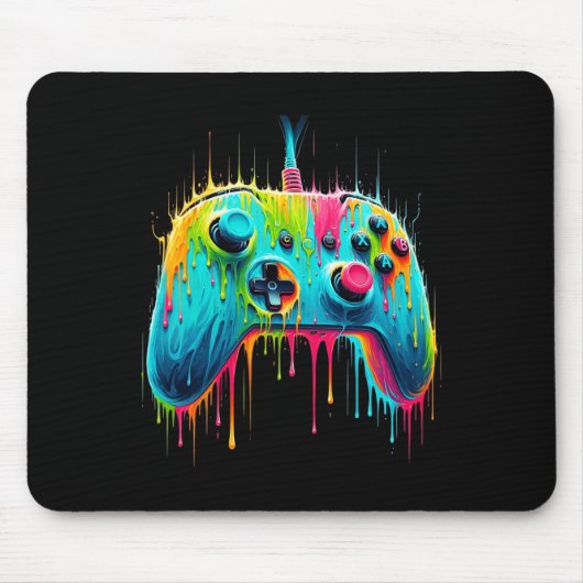 Pion voor gaming gamer grafisch ontwerp muismat (Voorkant)