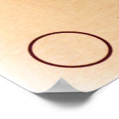 Pioneer 10-gegraveerd Goud-geanodiseerd Bord Poster (Hoek)