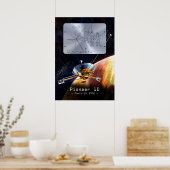 Pioneer 10 plaque - Poster (Keuken)