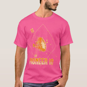 Pioneer 10 ruimtesonde planeet Jupiter zonnestelse T-shirt