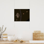 Pioneer 11 Space Exploration Science Poster (Keuken)