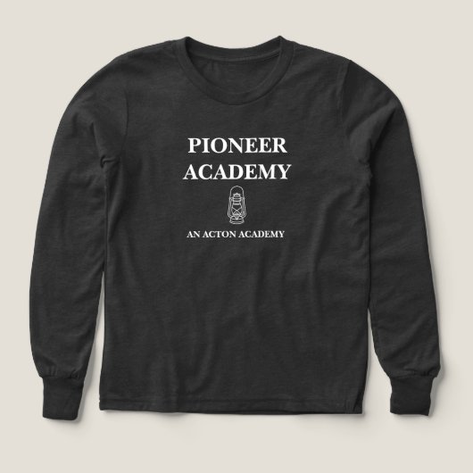 Pioneer Acton Academy Boys Tri-Blend Lange Mouw (Voorkant)