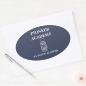 Pioneer Acton Academy Oval Sticker (Envelop)