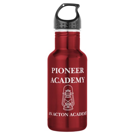 Pioneer Acton Academy Roestvrij staal Waterfles Waterfles (Voorkant)
