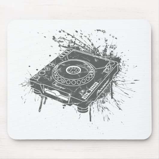 Pioneer CDJ-1000 Graffiti Muismat (Voorkant)
