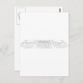 Pioneer CDJ-1000 Setup - DJ Djing Disk Jockey Briefkaart (Voorkant / Achterkant)