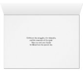 Pioneer Day, Handcart Pioneers Silhouette, Bighorn (Binenzijde Horizontaal (Onderkant))