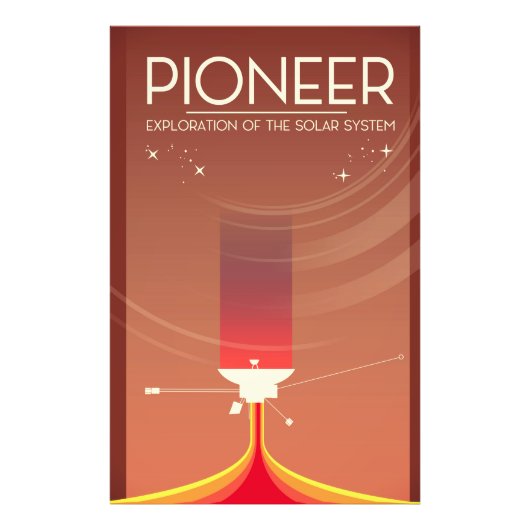 Pioneer Exploration of the Solar System Foto Afdruk (Voorkant)