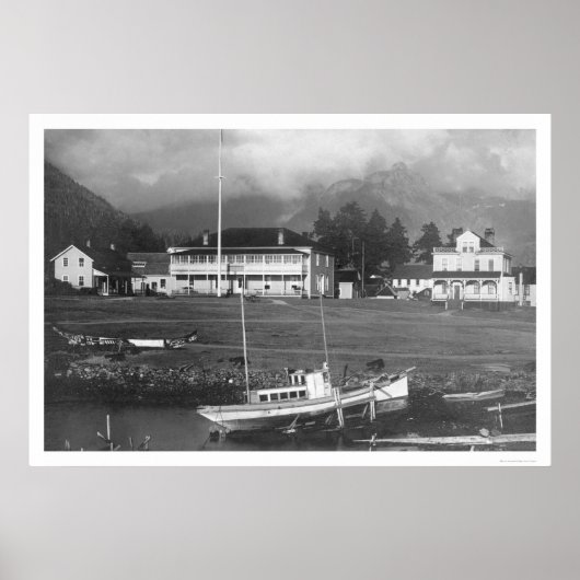 Pioneer House Sitka, Alaska 1912 Poster (Voorkant)