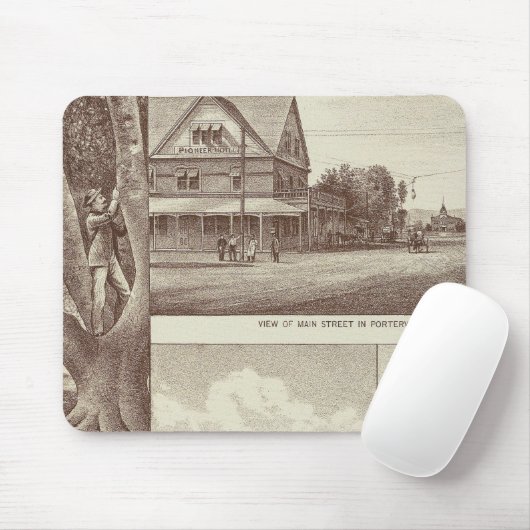 Pioneer Land Co. tract, Porterville Muismat (Met muis)