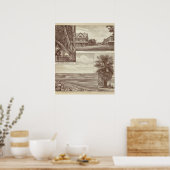 Pioneer Land Co. tract, Porterville Poster (Keuken)