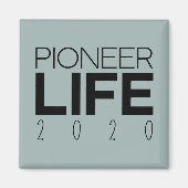 Pioneer Life 2020 Grey Blue Magneet (Voorkant)