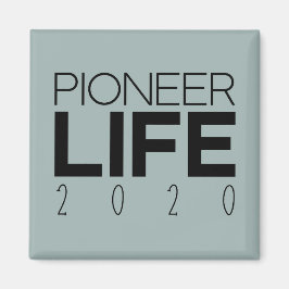 Pioneer Life 2020 Grey Blue Magneet