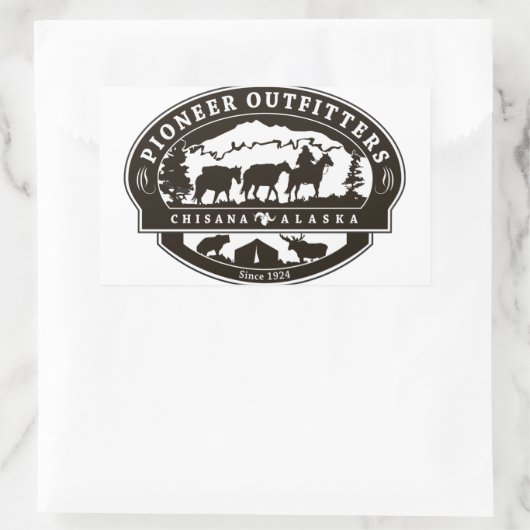 Pioneer Outfitters Logo sticker (Tas)