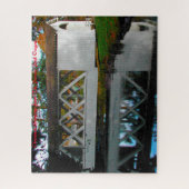 Pioneer Park Oregon. kerstcadeautjes Legpuzzel (Verticaal)