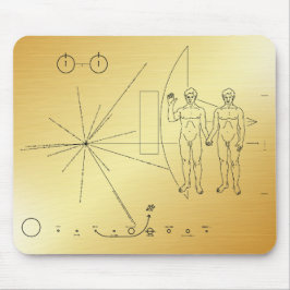 Pioneer Plaque Adam en Adam Muismat